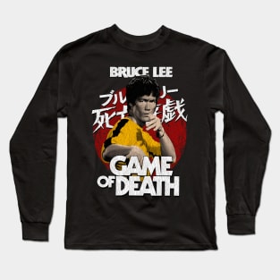 Movie Bruce Jeet Kune Do Bruce Dragon Legend Long Sleeve T-Shirt